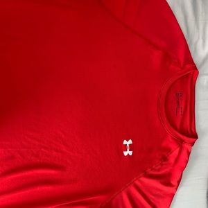 Men’s Red Under Armour Shirt